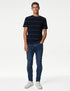 Pure Cotton Double Knit Striped T-Shirt